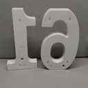 Pooqla 16th Birthday Decorations for Girls Boys, Large 12.6 in Tall Light Up Numbers for Sweet 16 Party Table Decor, Big Marquee Numbers for Girls 16th Birthday Gift Anniversary Decor, Cool White