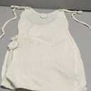 RoseSeek Women's 3D Floral Halter Knit Beach Dresses V Neck Sleeveless Bodycon Bathing Suit Cover Up (Large, Apricot)