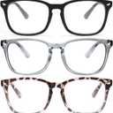 livho High Tech Blue Light Glasses - Advanced up to 99% Blue Light Blocking Computer Glasses - Anti Eyestrain & UV Glare