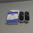 Carbon Monoxide Detectors and Natural Gas Detector, 4-in-1 Upgraded Carbon Monoxide Detectors Plug in, Gas Leak Detector with Dual Alarms, Temperature & Humidity Sensor for Home, RV, Black, 2 Packs