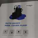 AgiiMan Automatic Pool Cover Pump for Pool, Hot Tubs and Basement, Blue