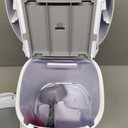 Litter Genie Style Pail Cat Litter Box Waste Disposal System for Odor Control Includes 1 Square Refill Bag
