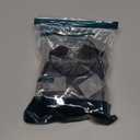 Rectangle Chair Leg Protectors for Hardwood Floors,16 PCS Silicone Covers to Protect Wood Tile Floors Felt Pads Furniture Leg Caps Reduce Noise. Easy to Move.(Black,1 x 1.5 Inch,Rectangle)