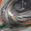 Ucreative 1/4 Inch x 50 Feet Synthetic Winch Rope 10,000LBs Line Cable with Reinforced Hook and Stopper for ATV UTV (Gray)