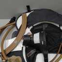 Baby Swings for Infants, Monamii Baby Swing, Bluetooth Infant Swing with Music Speaker, 5 Speeds and Remote Control, Indoor & Outdoor Use (Black)