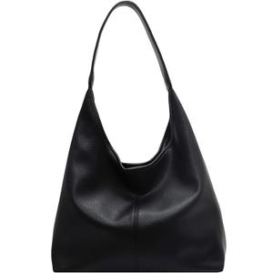 Bags for Women Slouchy Tote Bag Soft Casual PU Leather Shoulder Purses Work Everyday Handbags