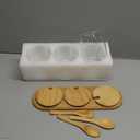 Condiment Containers with lids 3 pack Seasoning Box Condiment Pots Jars with Spoons Container for Spice Salt Sugar Cruet, Bamboo