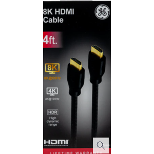 GE 8k HDMI 2.1 Cable