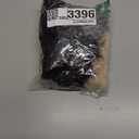 Tatuo 4 Pieces Faux Fur for Craft Fake Fur Shaggy Patches Ribbon Chair Cover Seat Cushion Pad Supplies for Sewing DIY Gnome Beard Easter Costume Winter Valentine's Day(Black, Khaki, Grey, White)