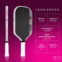 JOOLA Pro IV Pickleball Paddles – Raw Carbon Fiber Surface – Perseus, Hyperion, Scorpeus & Magnus Shapes – 14mm/16mm – Tech Flex Power – Propulsion Core – Wide or Elongated – UPA-A and USAP Approved