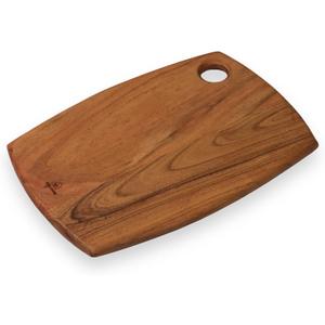 Vesta Homes Wooden Cutting Board | 14 * 10 Inches | Chopping Board, Serving Platter for Kitchen Vegetables, Fruits, Cheese and Charcuterie | Natural Acacia Wood | Handcrafted in India
