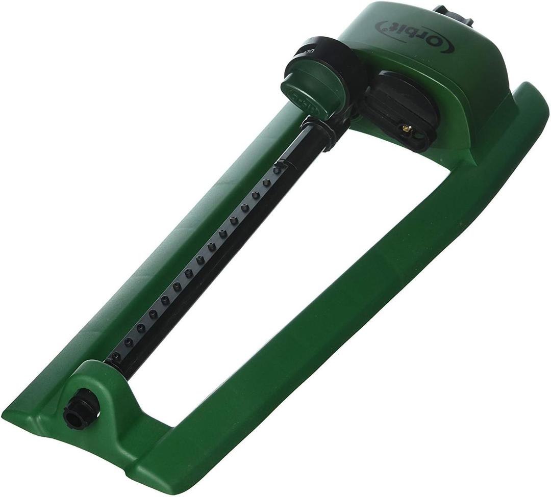 Orbit 56133 Easy-Click Oscillating Sprinkler - Waters up to 2600 Sq Ft