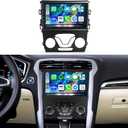 4G+64G Android 15 Car Stereo for Ford Fusion 2013-2019/Ford Mondeo, Rimoody Car Radio Wireless CarPlay Android Auto, GPS WiFi, IPS Touch Screen, Bluetooth FM/RDS 32-Band EQ DSP SWC + Backup Camera