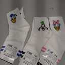Cartoon Character Series Women and teen girls Licensed Socks Collection (M Family5_5pairs)