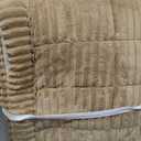 Couch Cover for Dogs Washable, Fuzzy Pet Couch Covers for 3 Cushion Sofa Pet Friendly, Non Slip Sofa Cover (Light Brown, 27.6" x 70.9"/70 x 180cm)
