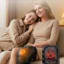 Knee Massager with Heat and Red Light Therapy : 4-in-1 Compression Massage with 14 Chambers & Vibration for Pain Relief, Cordless Home Office Use for Seniors and Active Adults, FSA-HSA Eligible