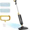 NEWBULIG Steam Mop for Hardwood/Tile/Carpet, Lightweight Steamer Cleaner for Floor Cleaning, 16.4 FT Cord and 2 Washable Pads