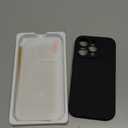 Miracase Designed for iPhone 14 Pro Case with Screen Protector, [Upgraded Camera Protection], Shockproof Liquid Silicone Rubber Phone Case Cover for 14 Pro 6.1 inch, Black