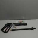 Pressure Washer Gun with Replacement Extension Wand, 5 Spray Nozzle Tips, Pressure Washer Parts Compatible with Karcher, Ryobi, Greenworks, Powerstroke Electric Power Washer, 2000 PSI