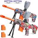 Lazzarou 2 Pack Electric Blaster Toys, Full Auto Splatter Blasters - 11 Rs Per Seconds, 7.4V/500 mAh Batteries, Perfect for Outdoor Team Play Game Activities, Parties & Summer Fun, Ages 12 & Up missing parts