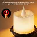 L LOHAS LED Flameless Candle Night Light, Flicker Night Lights Plug in