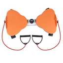 Waist Twister Machine, Ab Twister Board with Resistance Bands - 300 lbs Capacity Home Exercise Equipment for Belly Fat, Core Workout - Noiseless & Anti-Slip for Women/Men (Blue)