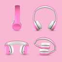 LilGadgets Connect+ Style On-Ear Kids Headphones with Microphone - SharePort Technology, SoftTouch Padding, Detachable Cable, Volume Limiting, Durable & Adjustable - Pink