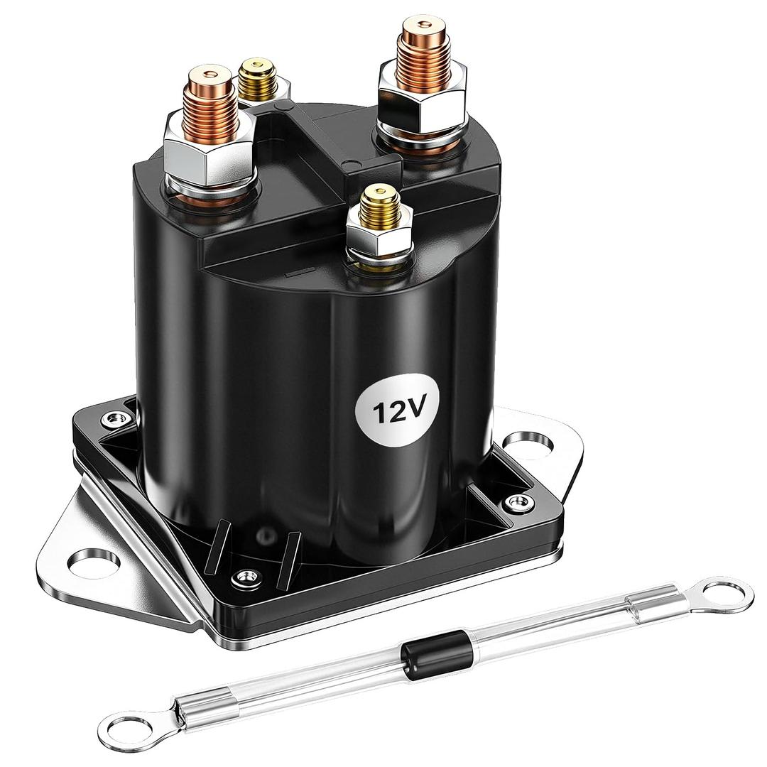 CLUBRALLY Golf Cart Solenoid 12V LPL6003 Solenoid Relay with Diode, Fits for Club Car Tempo 2018-Up and Club Car DS & Precedent 1984-Up, OEM#1013609,1014948