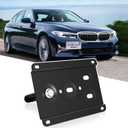 No Drill Front Bumper Tow Hook License Plate Mount Bracket Holder Compatible with BMW M2 2016-2022, BMW M5 2017-2023 Front License Plate Frames License Plate Mounting Car Accessories