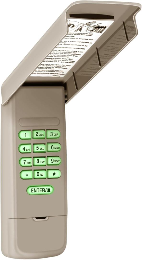 CMXZDCG440 Wireless Universal Keypad - Compatible with Sears Craftsman Chamberlain LiftMaster Garage Door Opener