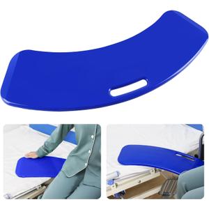 YHK Sliding Transfer Boards, Sliding Boards to Transfer to Wheelchairs, Seniors from Bed to Chair, Car, Slide Assist Device, Sliding Boards Hold up to 330 lbs (Blue)