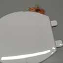 KOHLER K-4775-0 Brevia Round Toilet Seat with Quick-Release Hinges And Quick-Attach Hardware For Easy Clean, White