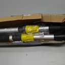 24FT Reach Gutter Cleaner, Gutter Cleaning Tools from the Ground with 3/4" Brass Shut-Off Valve & Bendable 360° Rotating Water Wand, Safe Cleaning for 2-Story Homes
