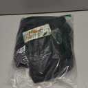 PRETTYGARDEN Women's 2025 Summer Satin Dress Elegant Sleeveless Mock Neck Cocktail Party Maxi Dresses (Black)