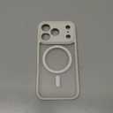 MOCCA Magnetic for iPhone 17 Pro Case, (Compatible with Magsafe) (16FT Military Grade Protection) Full Camera Protection Anti-Fingerprint Slim Translucent Matte Phone Cover 6.3",Stone