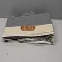 Shoe Organizer for Closet, Foldable Shoe Storage Bins with Clear Cover, Space Saving Shoes Holder with 4 Handles, Large Adjustable Shoe Box Storage Containers, Fits 12-24 Pairs, 1 Pack, Beige