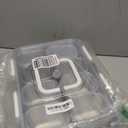 Snackle Box Container with 8 Removable Stainless Steel Compartments Divided Snack Tray with Portable Handle for Beach, Road Trip, Picnic, Boat Days, Ball Games, Pool and Parties