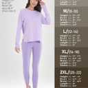 Womens Long Sleeve Shirts Workout Gym Top Activewear Running Hiking Athletic Exercise Shirt Rash Guard (Purple, XL)