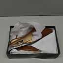 Mostrin Kitten Heels for Women Slingback Pointed Closed Toe Heels Women's Pumps Shoes for Wedding, Party, Commuting (12, Brown)