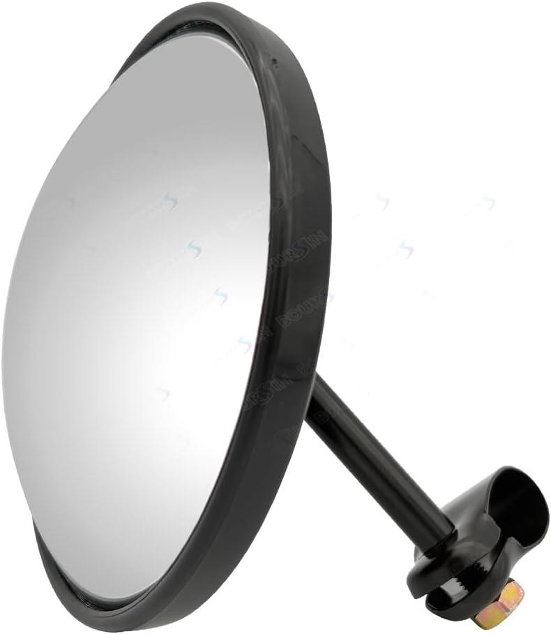 5.7 Inch Convex Round Mirror Blind Spot For Isuzu Mitsubishi Fuso Truck Bus Atv Utv Tractor Room Scooter etc. Adjustable Bracket