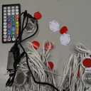 100FT Permanent Outdoor Lights Waterproof with Smart App Control Remote,DIY Scene Modes,Music Sync hronization,Eaves Lights for Garden Decor,Deck,Christmas