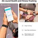 Smart Watch for Men Women Answer/Make Call, 1.85" Smartwatch, Fitness Watch with Heart Rate Blood Pressure Sleep Monitor, 140+Sports, IP68 Waterproof Step Counter Watch Compatible with Android IOS