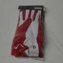 G-FORCE Racing Gear Driving Gloves, G5 RaceGrip, SFI 3.3/5, Double Layer, Nomex/Leather, Red, X-Large, Pair (Small)