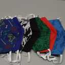 6 Pack 100% Cotton Kids Reusable Face Masks for Kids Washable Protection (Multicolor)