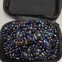 Dilabnba 550PCS Magnet Ferrite Putty Fidget Toy with 2PCS Large Magnet Rocks for Adults, Sensory Magnetic Ferrite Putty Stones Eggs Office Desk Toys Time-Killer for Men Women (Rainbow)