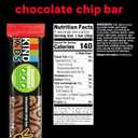 2 x KIND Kids Granola Bars, Chocolate Chip, Gluten Free, Low Sodium, Peanut and Tree Nut Free Snacks, 5g Protein, 5 Count