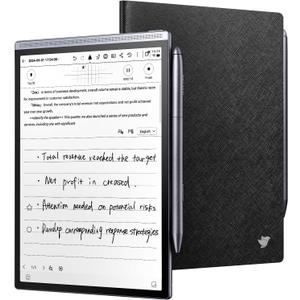 iFLYTEK AINOTE Air 2 Bundle - Black Folio Case, 8.2-inch AI Note-Taking Tablet Writing Paper Tablets, Digital Notebook with Pen, Voice-to-Text Transcription, Multi-Languages Chatgpt Support