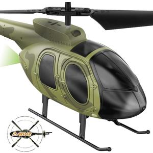 VATOS Remote Control Helicopter for Kids, Camouflage RC Helicopter, 2.4GHz Radio Controlled Airplane with Gyro 3 Channel Indoor Toy, One-Key Take-Off, Gift for Boys Adults