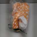 EASUIT Kids Cartoon Animal Onesie Jumpsuit Plush Suit Halloween Christmas Birthday Party Unisex For Girls Boys (Orange)