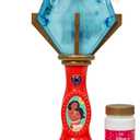 Little Kids Disney Princess Moana Light and Sound Musical Bubble Wand, Includes Bubble Solution
